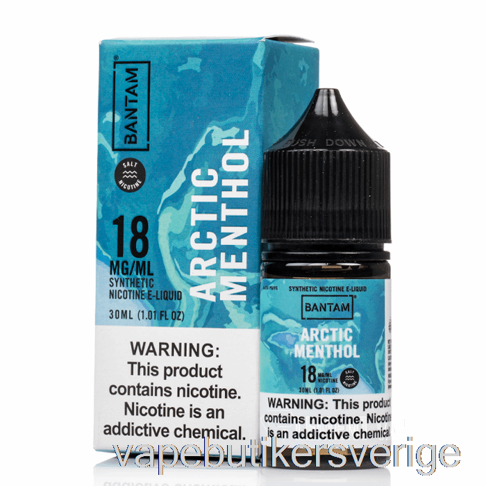 Vape Sverige Arktisk Mentol - Bantamsalter - 30ml 18mg
